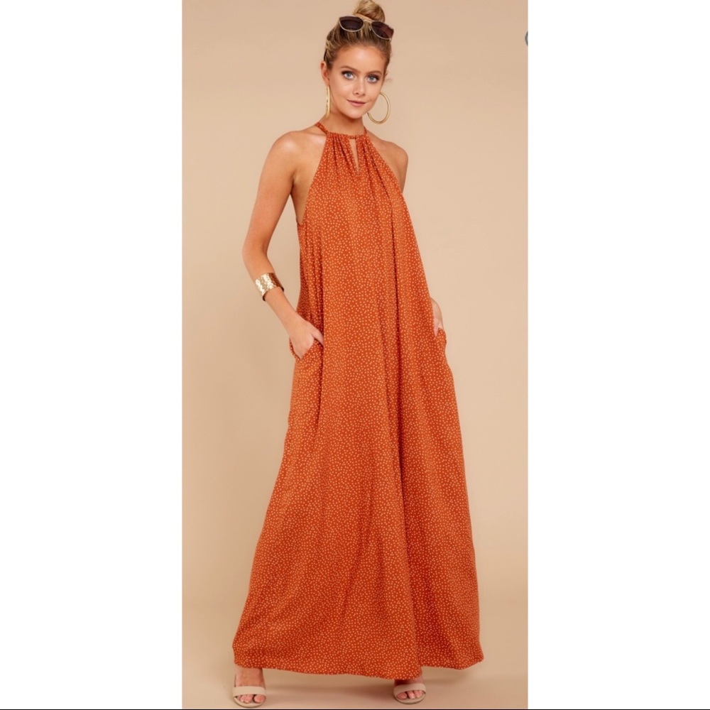 Rust Colored Maxi